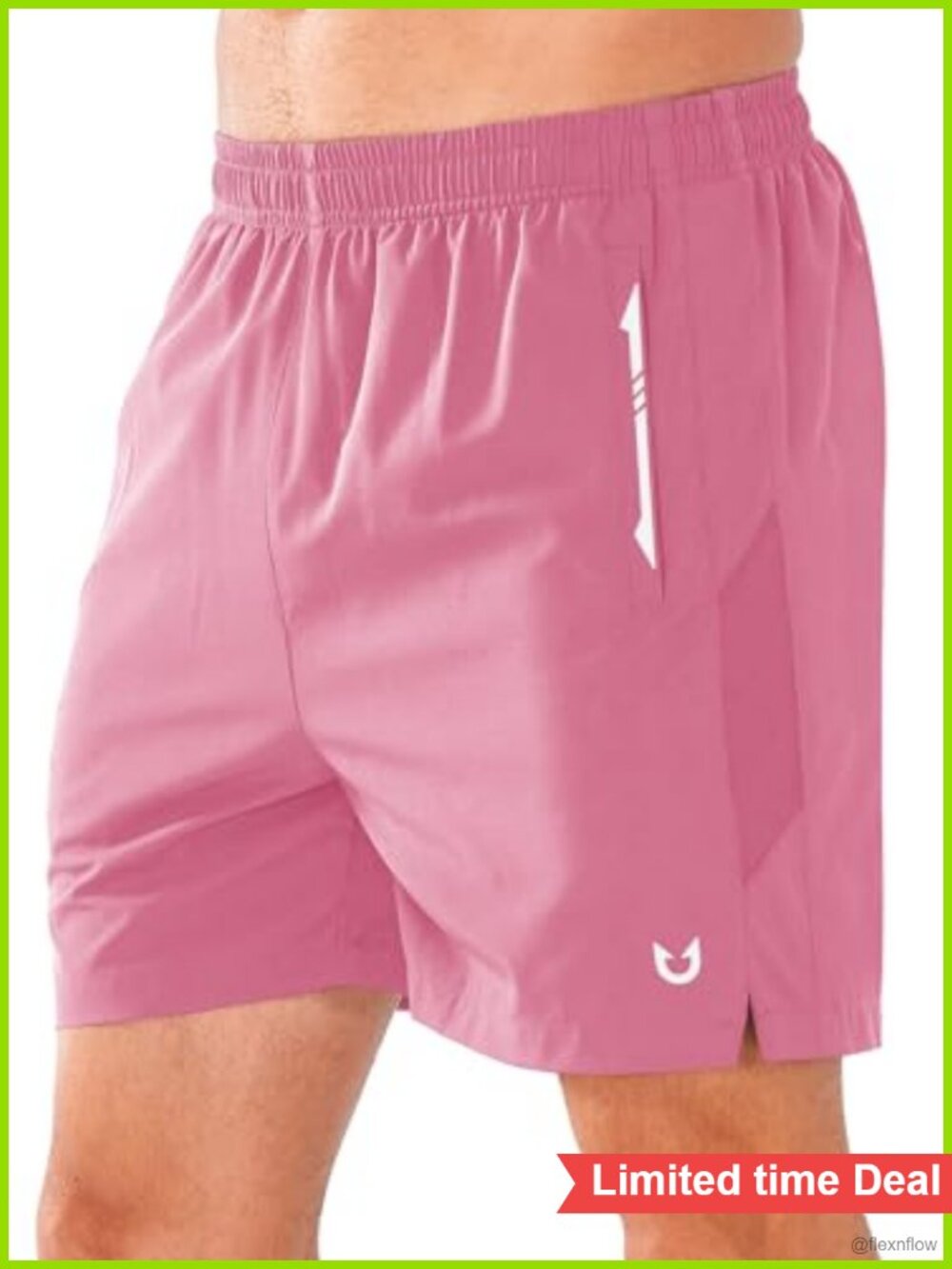 Men's Running Athletic Shorts 5" Inseam Lightweight Quick Dry Gym Workout